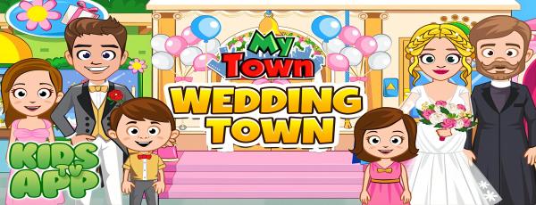 My Town: Wedding Day girl game